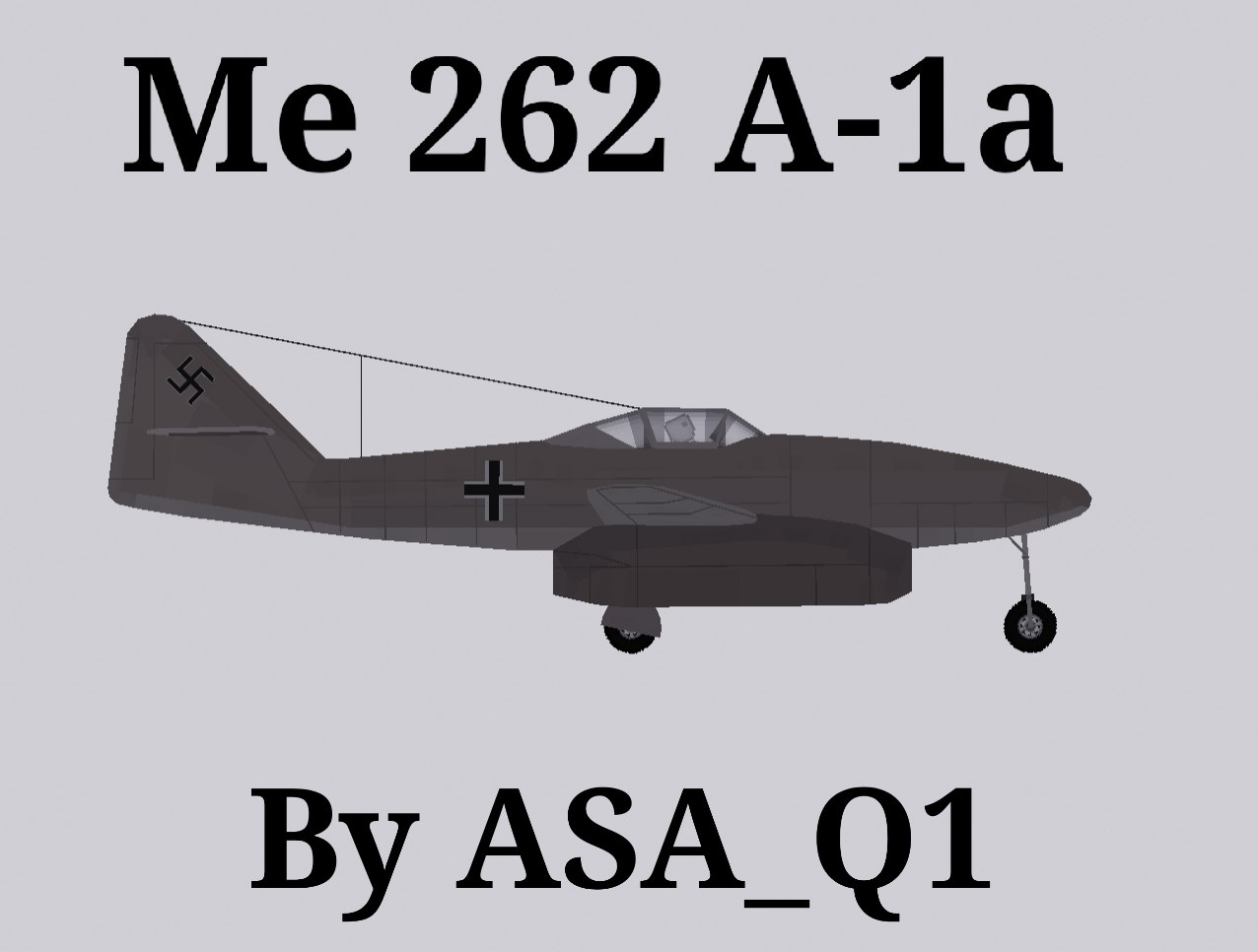 People Playground "Немецкий Me 262 A-1a" [v.1.28+]