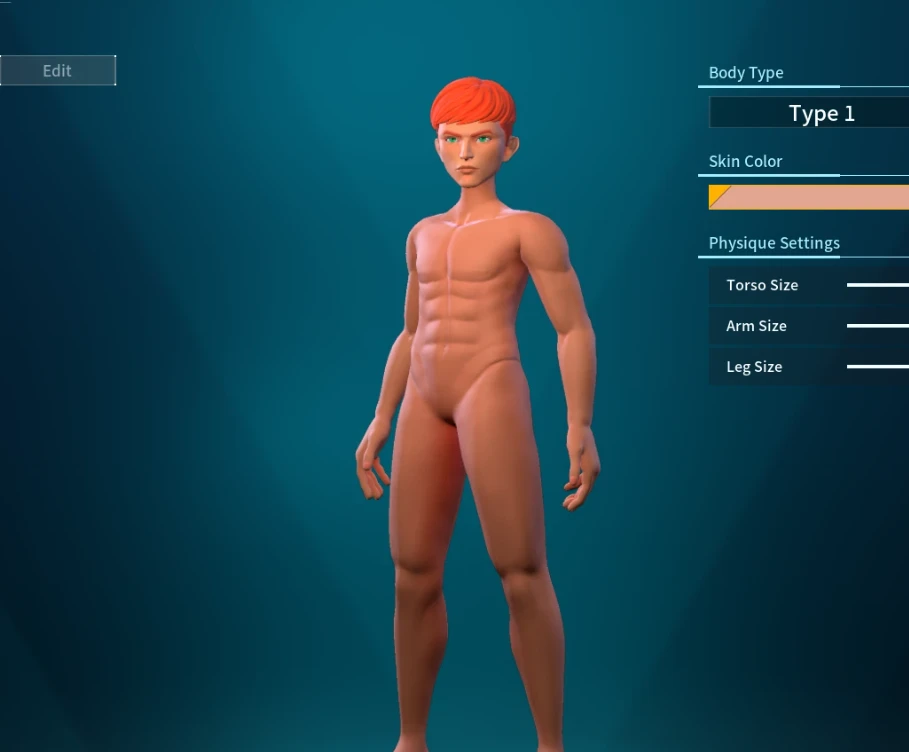 Palworld "Удаление одежды у мужского персонажа"