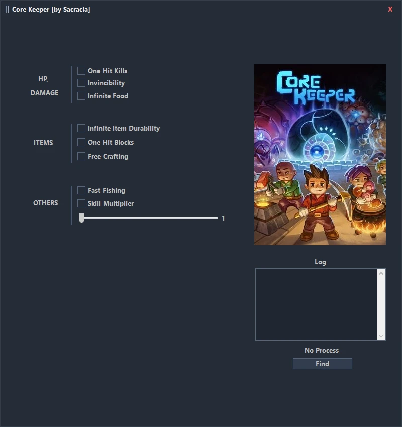 Core Keeper: Трейнер/Trainer (+8) [v0.3.2] {Sacracia}