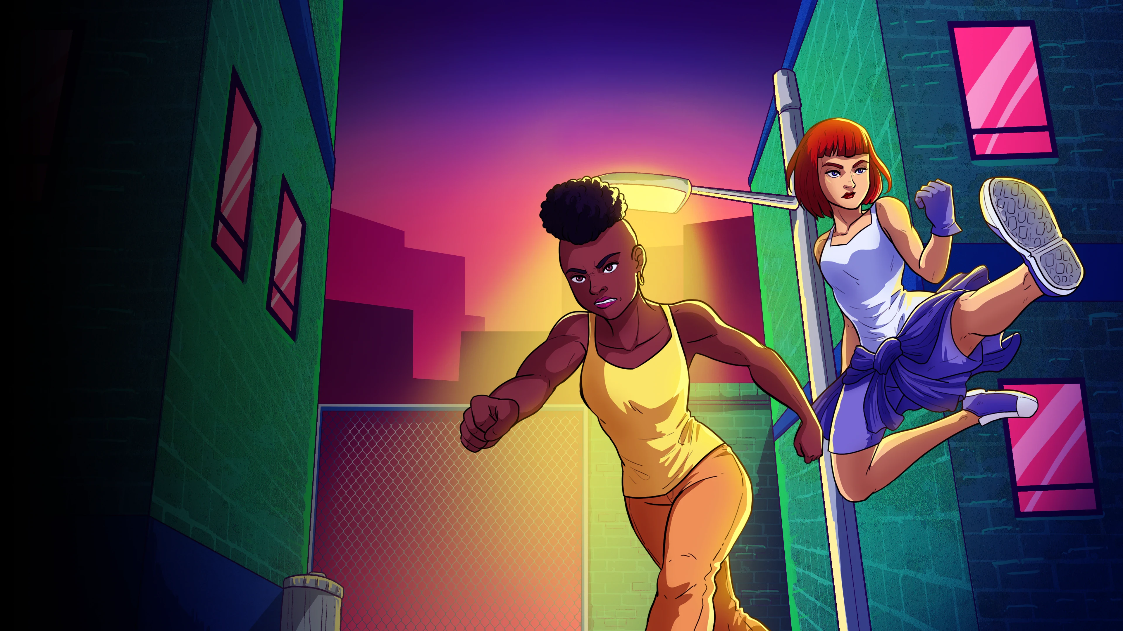 Игровой процесс консольной версии beat'em upa Breakneck City