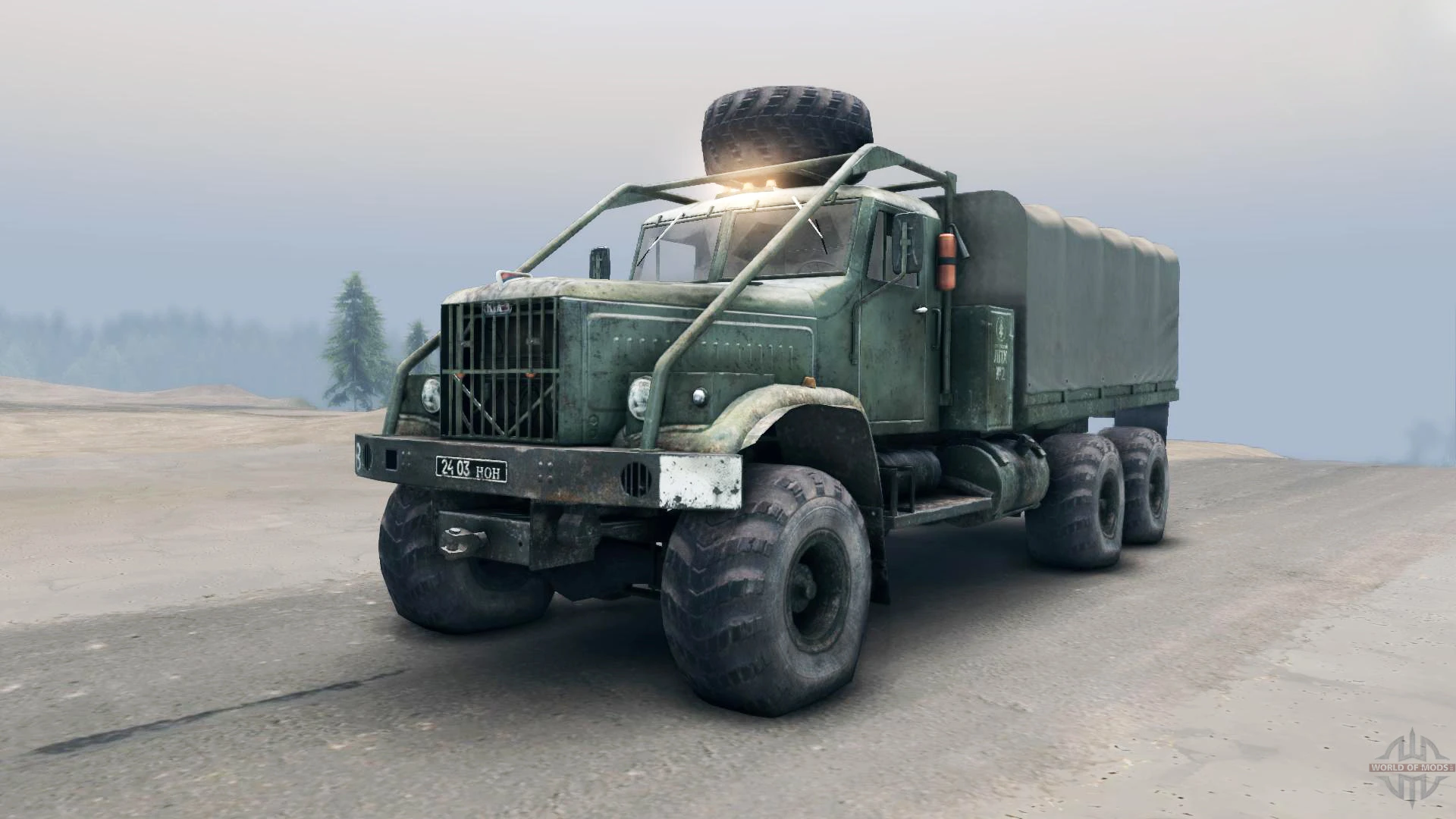 Spintires - Грузовики - КрАЗ-255