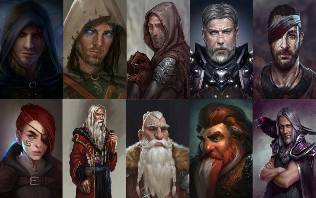 Icewind Dale: Enhanced Edition "Набор Фэнтези Портретов #2"