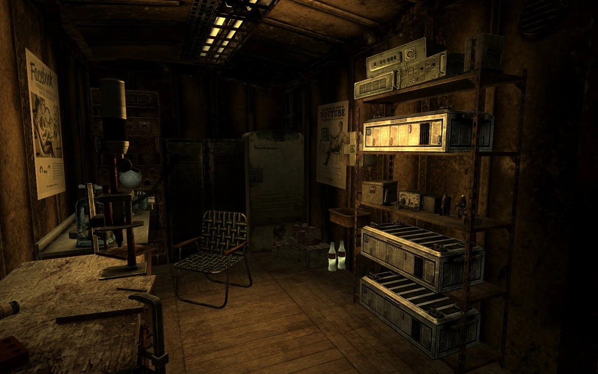 Fallout: New Vegas "Вагон-Убежище"