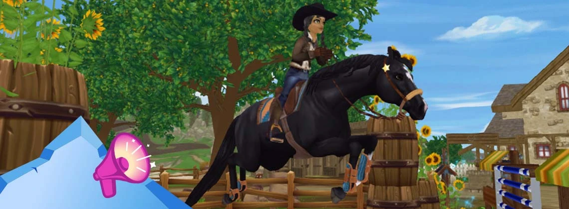 Сегодняшнее обновление Star Stable принесло новую гонку "Скачки острова Паддок"