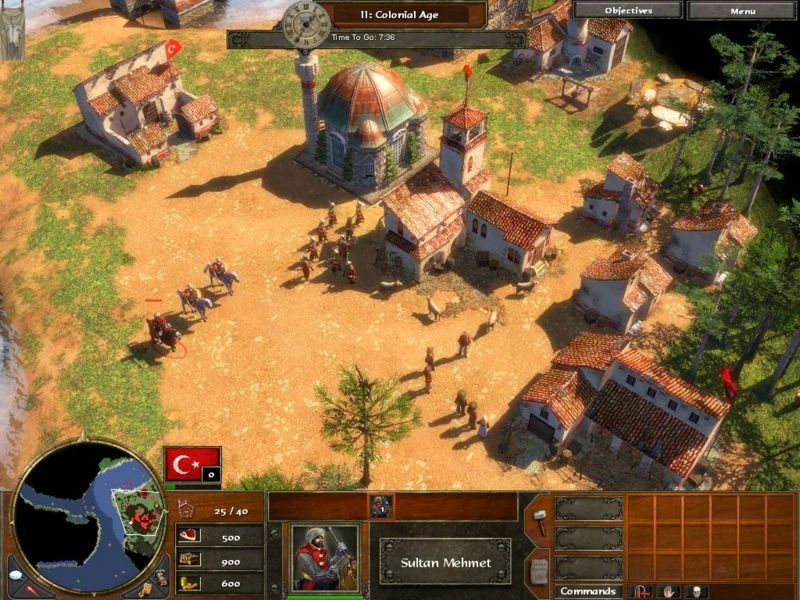 Age Of Empires 3 "Сценарий - Conquest of Constantinople"