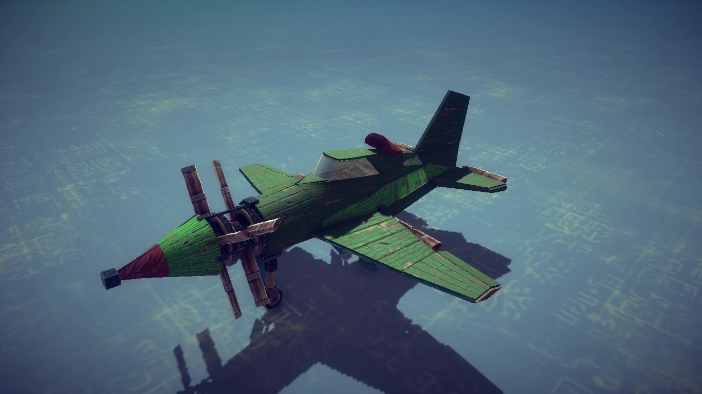 Besiege "Самолет Кобра твин"