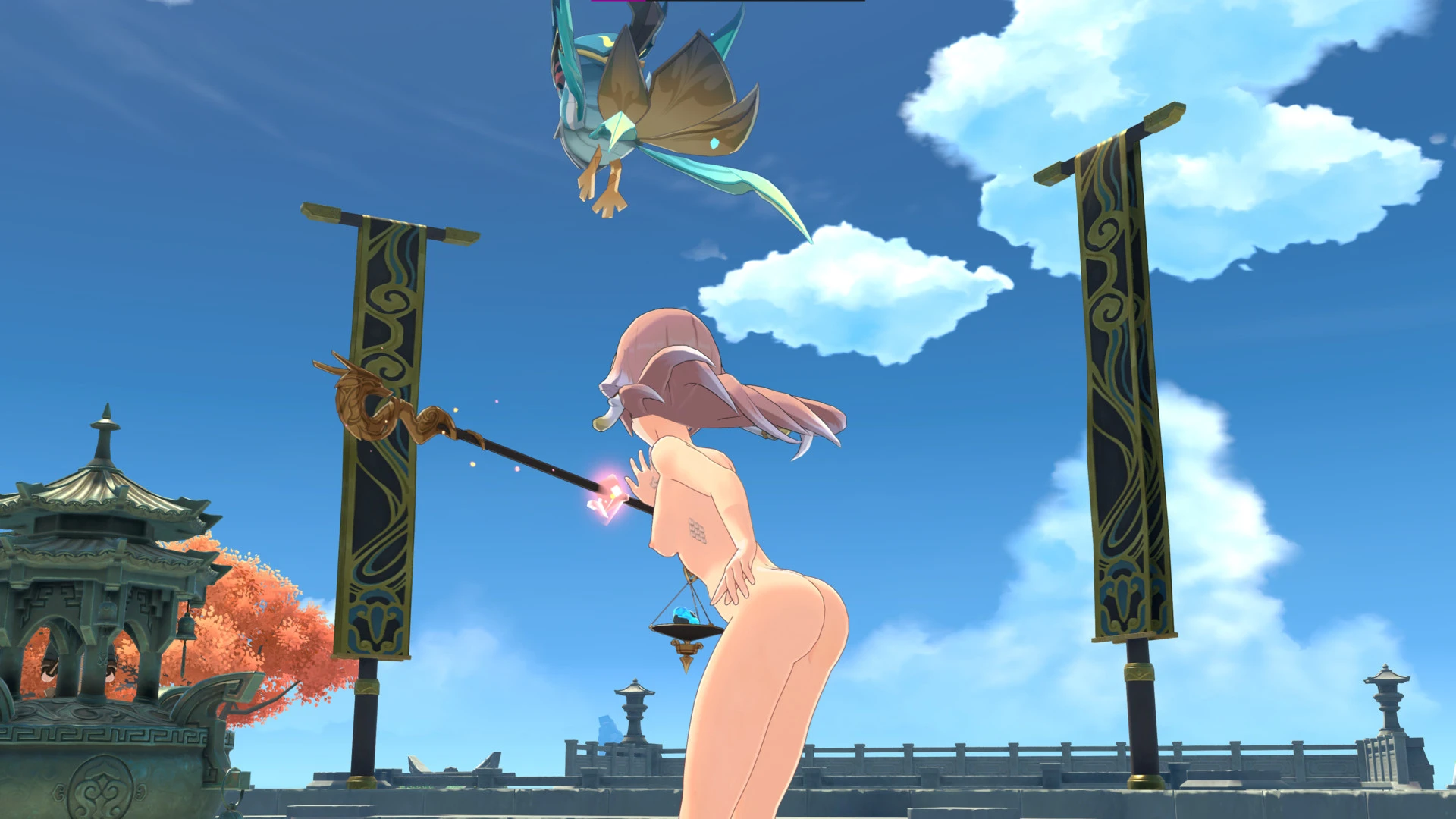 Genshin Impact "Голая Янь Фэй"