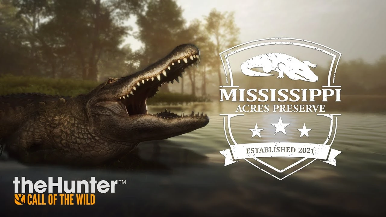Трейлер дополнения Mississippi Acres Preserve для симулятора охоты Hunter Call of the Wild