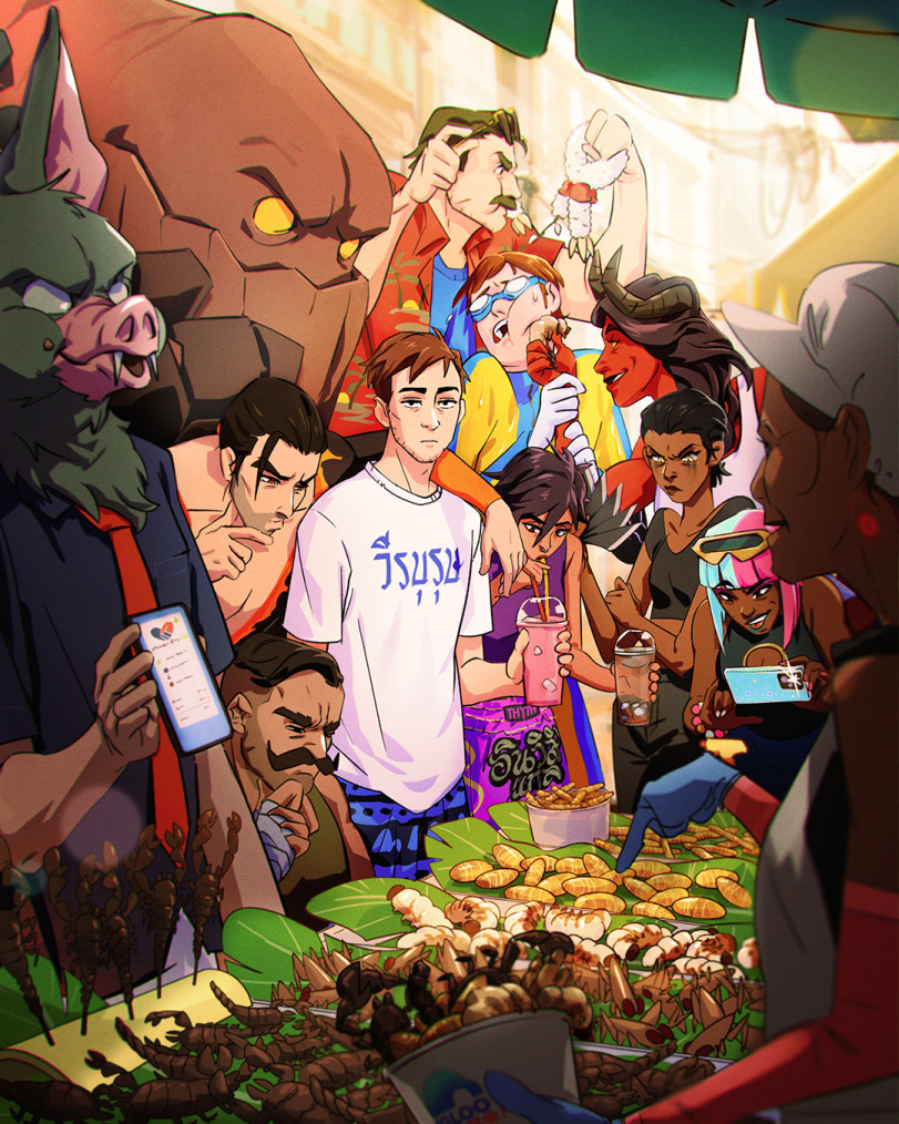 Z-Команда отправилась в отпуск в азиатскую страну