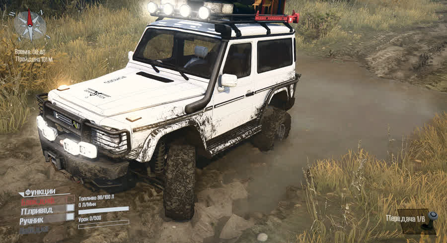 Spintires: MudRunner "Mercedes-Benz G500"