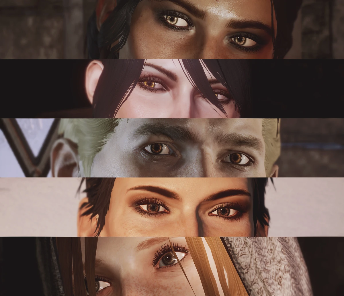 Dragon Age: Inquisition "Ретекстур глаз"