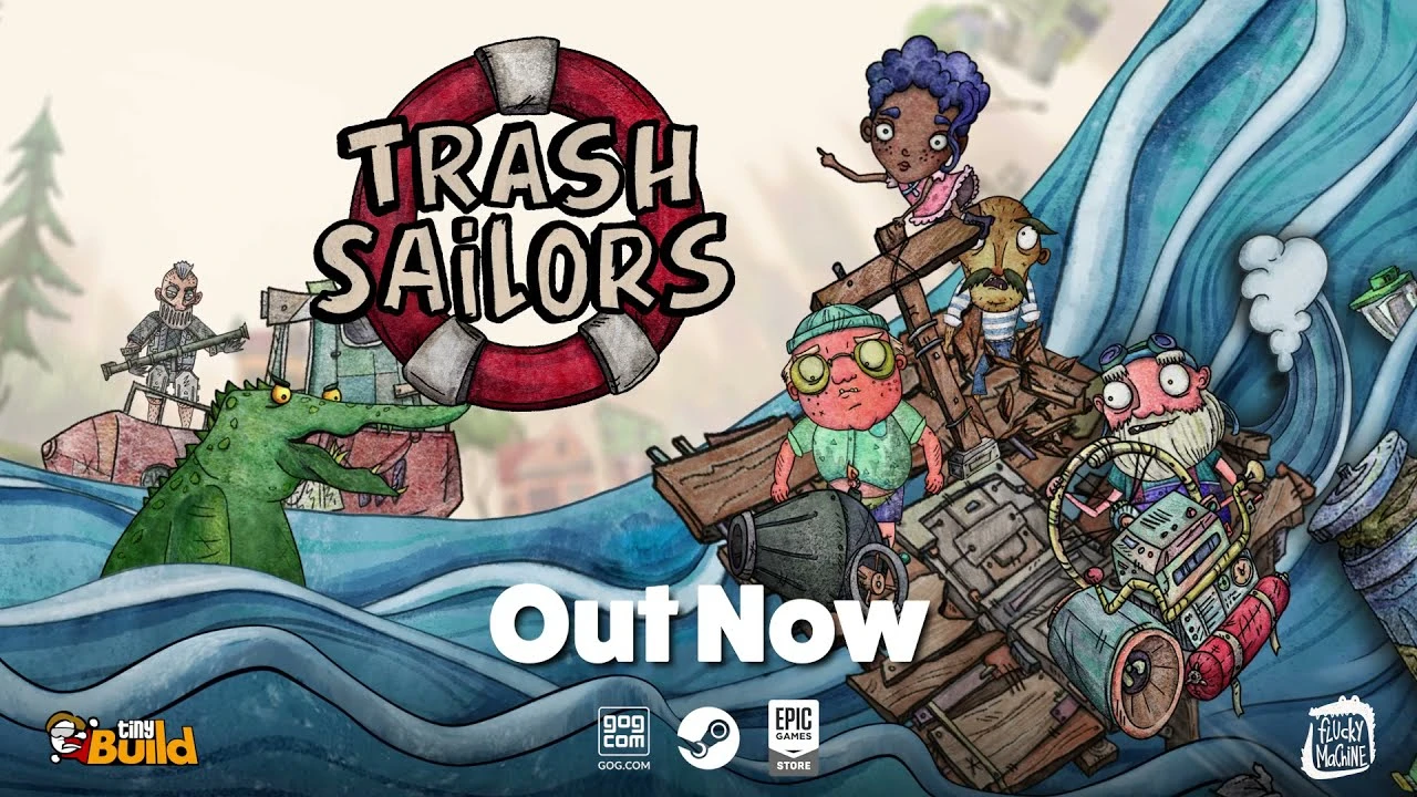 Состоялся релиз кооперативного приключения Trash Sailors
