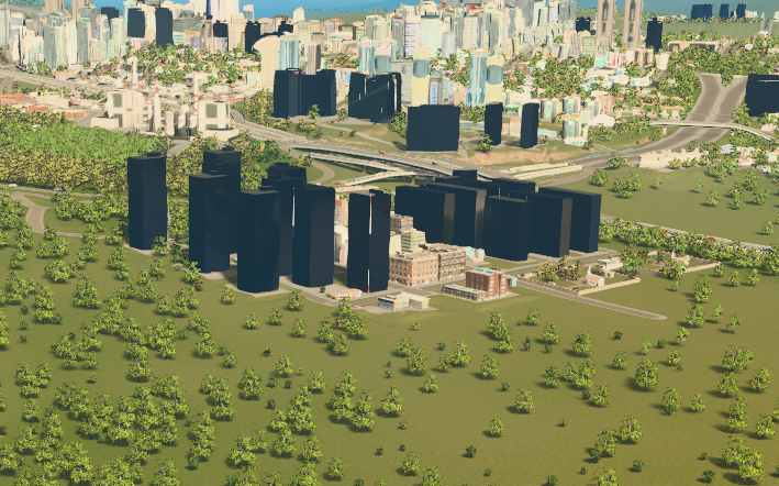 Баг с текстурами зданий