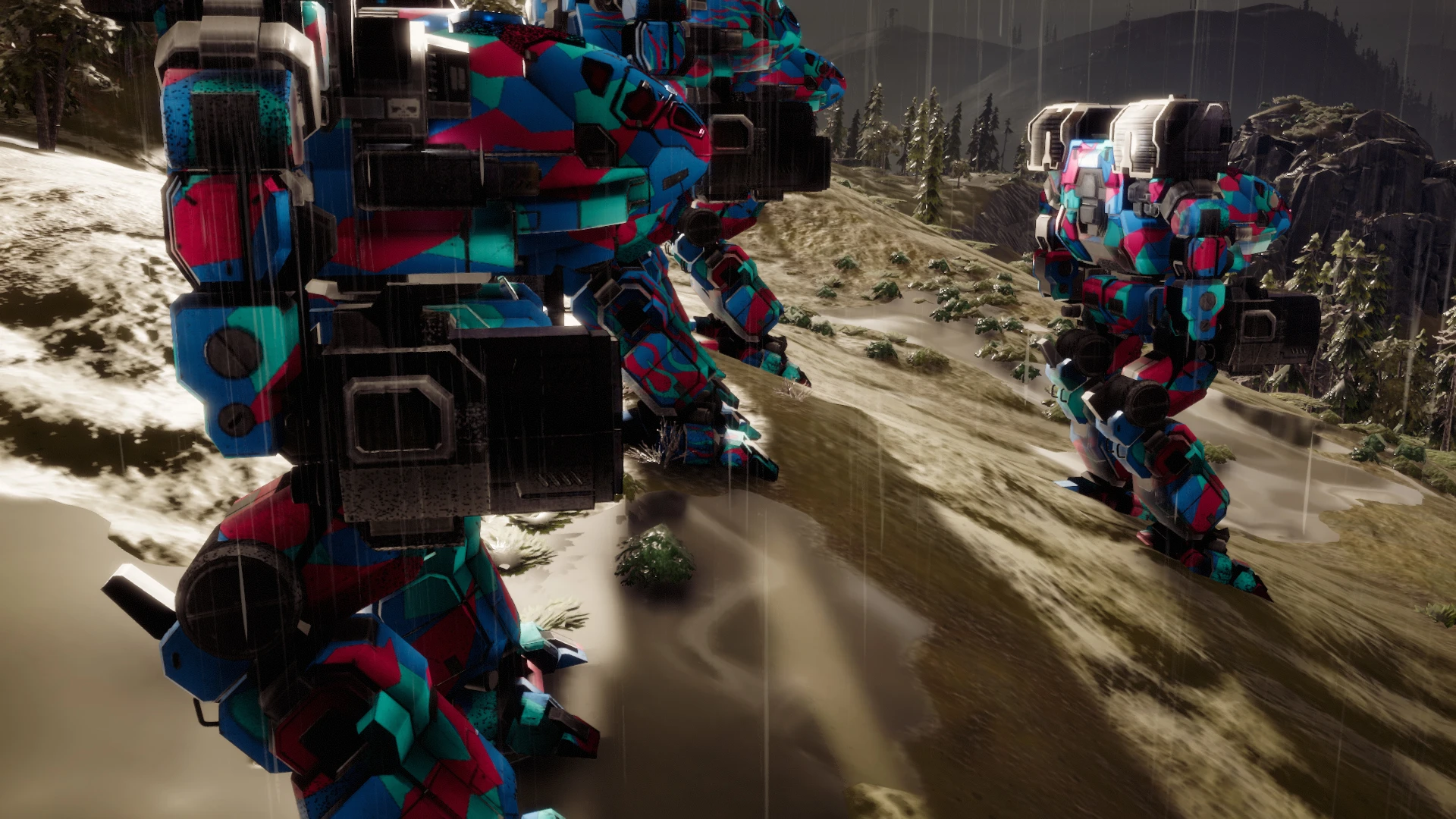 BattleTech "75-тонный Волк, он-же Бешеный Кот / Timber Wolf AKA Mad Cat"