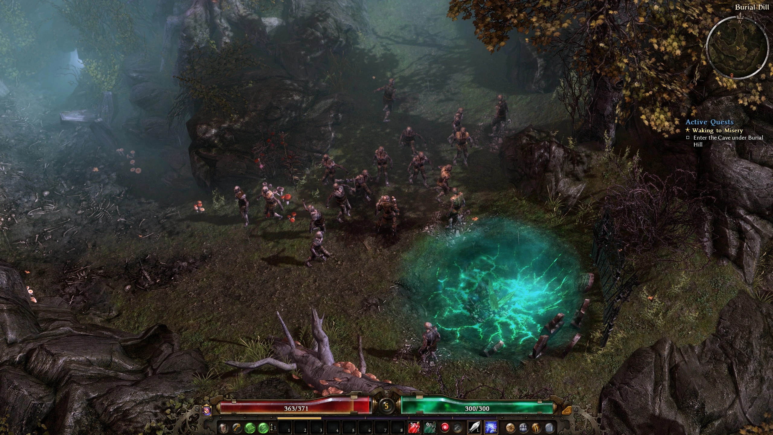 Grim Dawn "Monster Power - увеличение агрессии и количества противников"