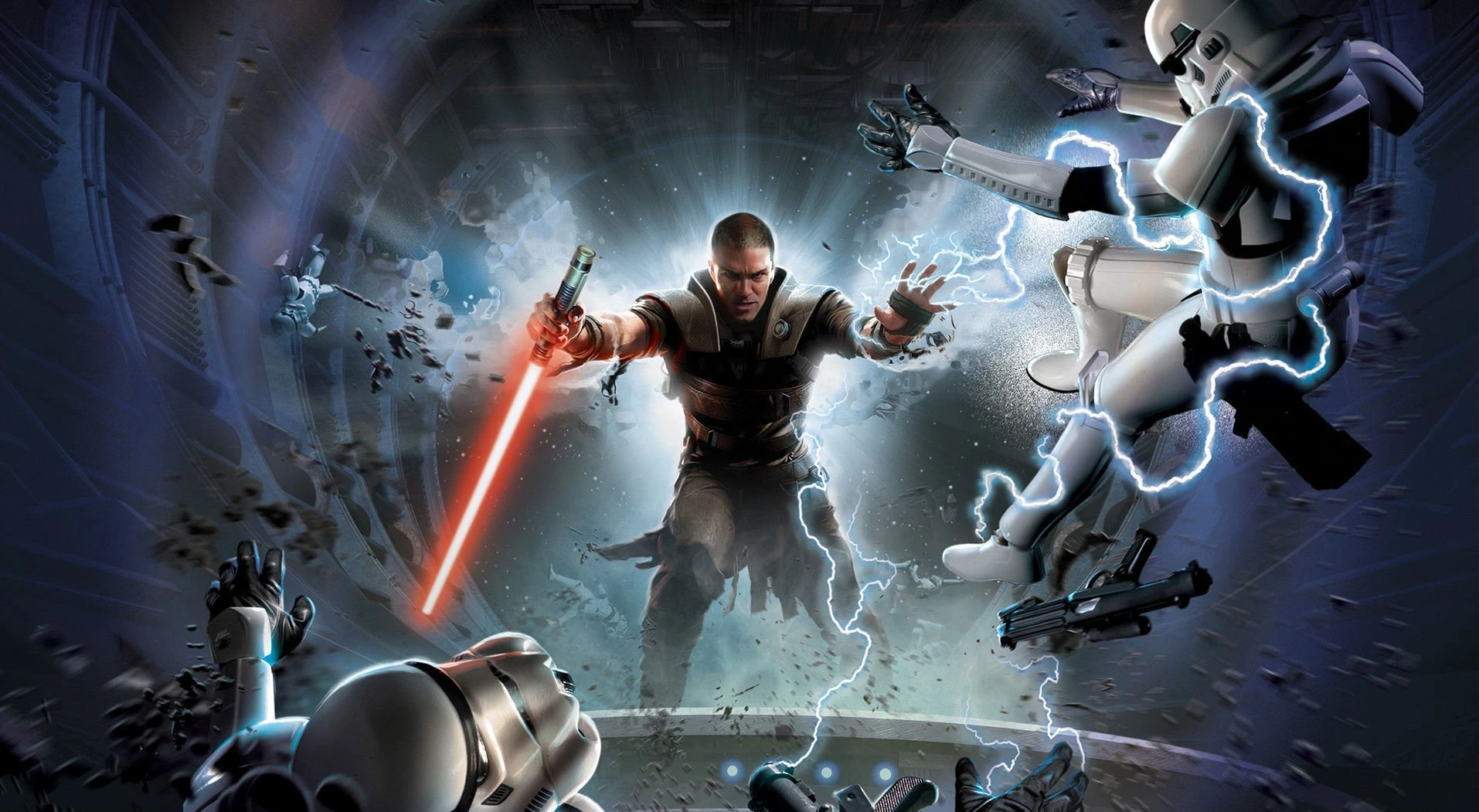 Демонстрация геймплея Star Wars: The Force Unleashed с русской озвучкой