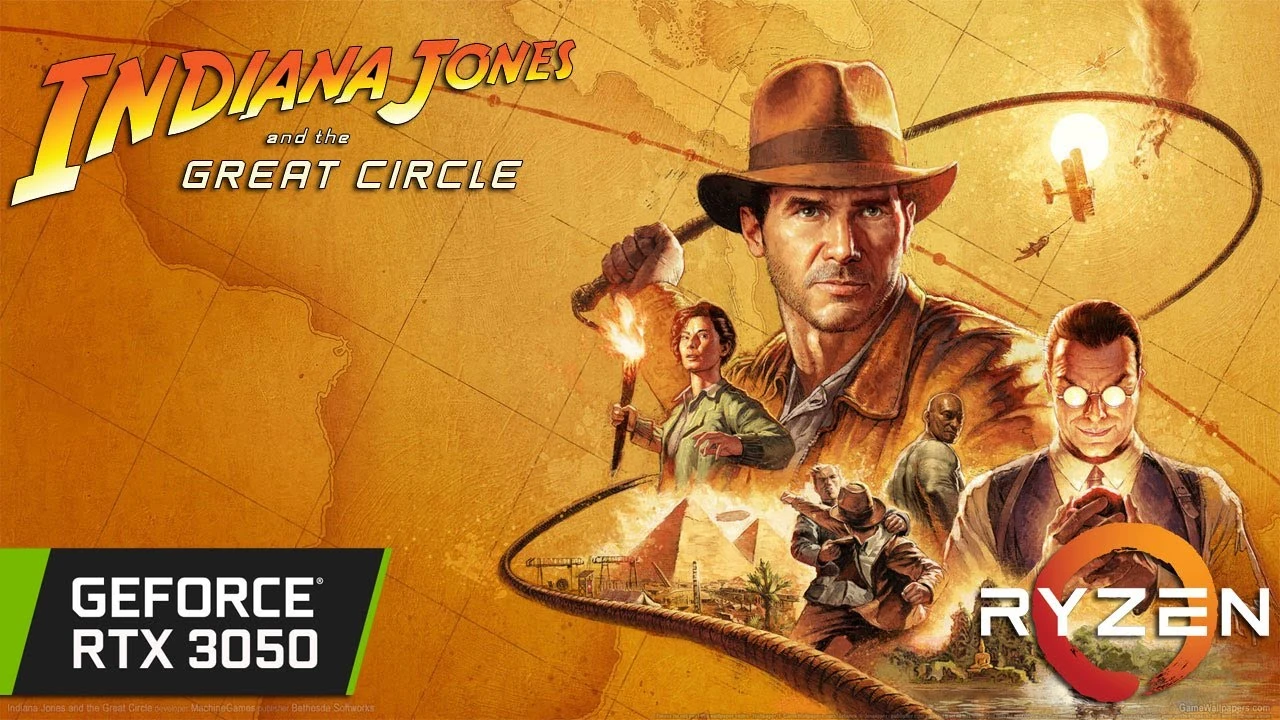 Тесты всех настроек Indiana Jones and the Great Circle на видеокарте RTX 3050