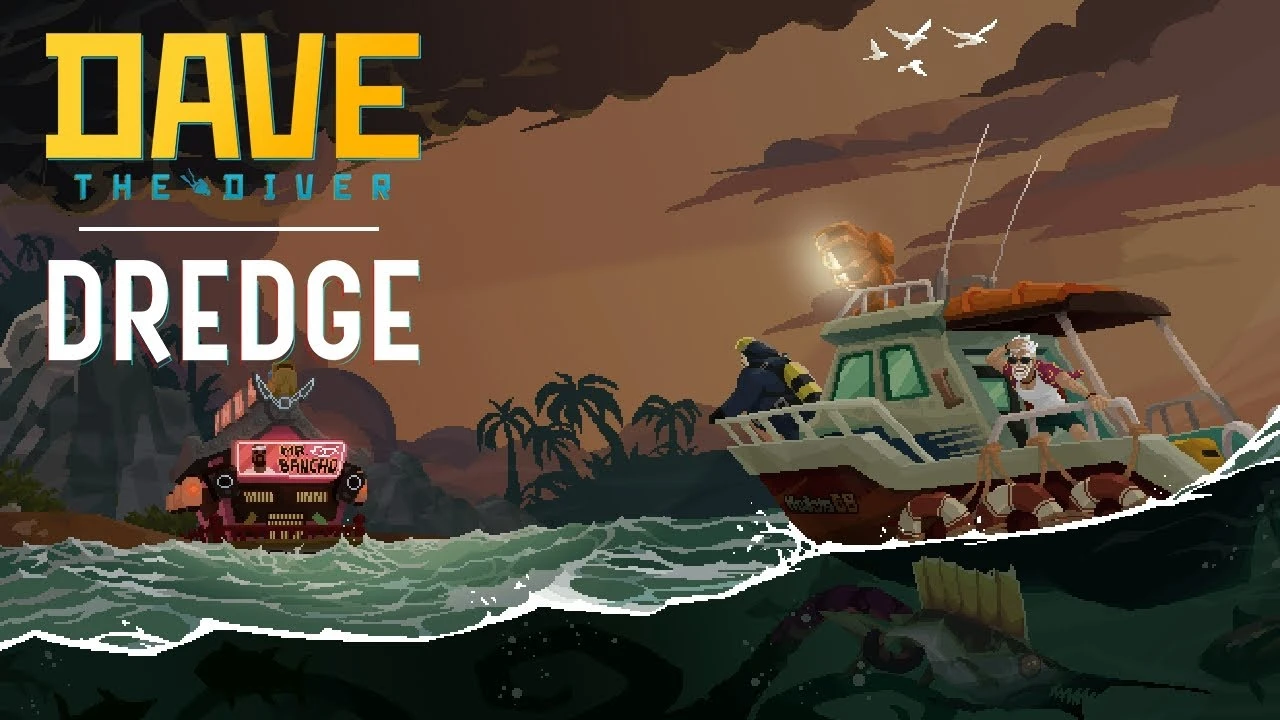 Кроссовер Dave the Diver с DREDGE стал доступен в качестве бесплатного DLC