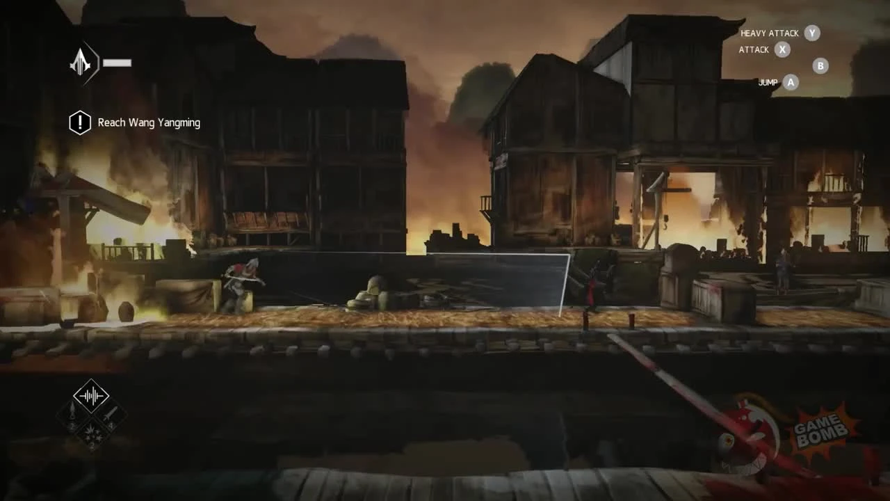 Assassin’s Creed Chronicles China "Геймплей первой миссии! В огне! (HD) Китай"