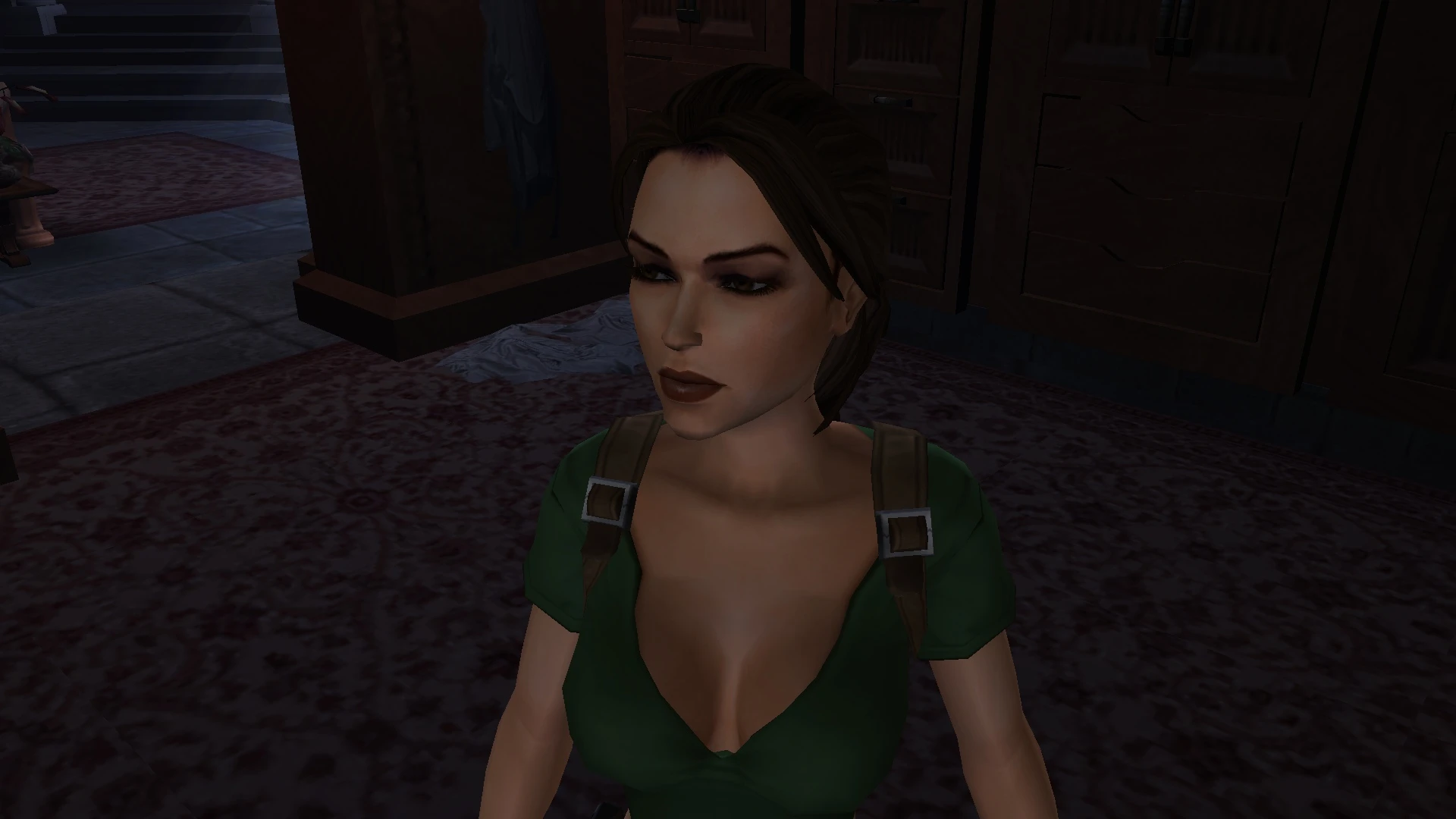 Tomb Raider Anniversary "Зеленый костюм из Легенды Без вставки"