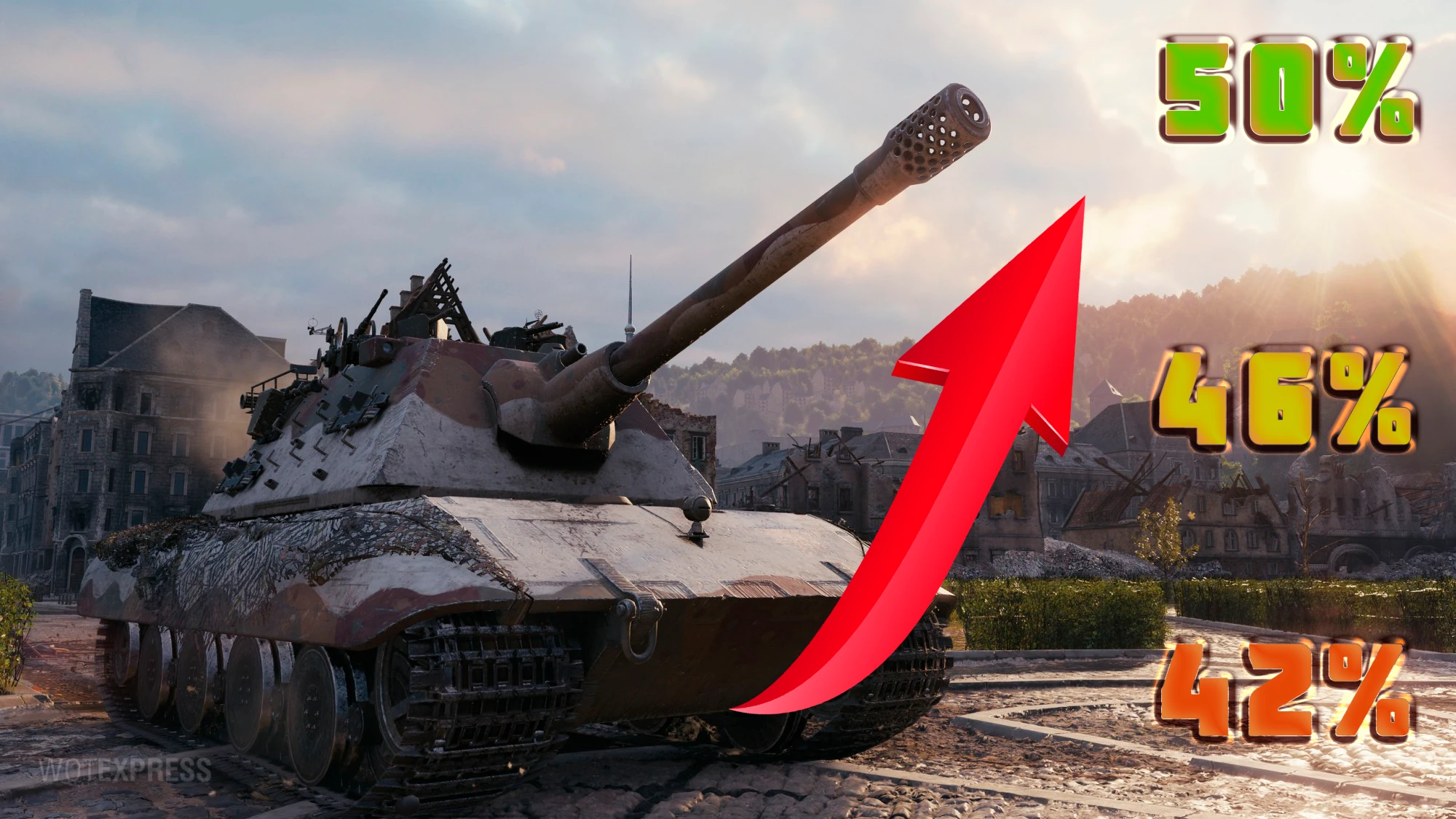 3 Простых совета которые позволят поднять вашу стату в Мире Танков выше 50%