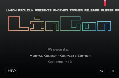 Mortal Kombat ~ Komplete Edition (2013): Трейнер/Trainer (+13) [1.0] {LinGon}