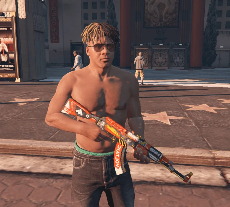 Grand Theft Auto 5 "AK-47 Bloosport"