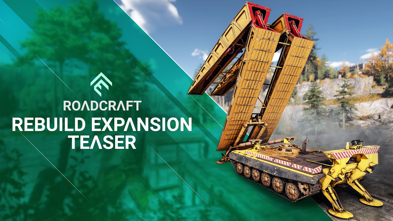 Saber Interactive выпустили новый тизер дополнения Rebuild для строительной песочницы RoadCraft
