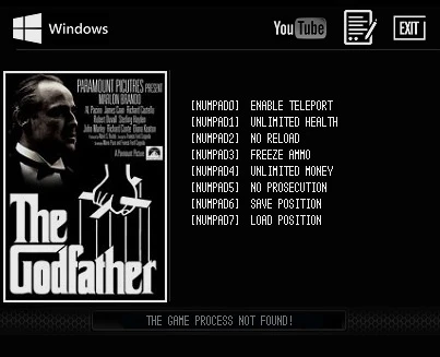 The Godfather 2: Трейнер/Trainer (+6) [v1.0.788.0 "Rip Морозов"] {LIRW / GHL}