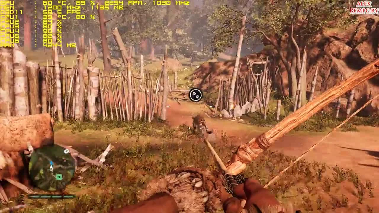 Far Cry: Primal тест оптимизации спустя 9 месяцев (запуск на среднем ПК)