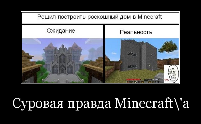 Приколы про Minecraft