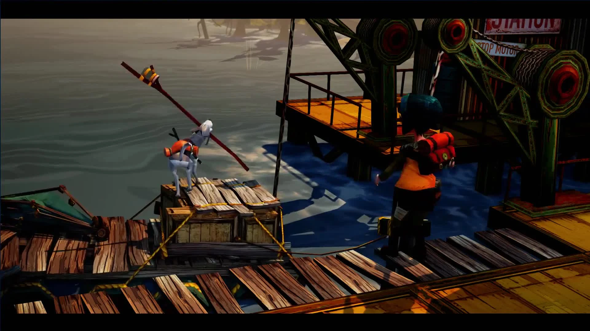 Flame in the Flood рафтинг