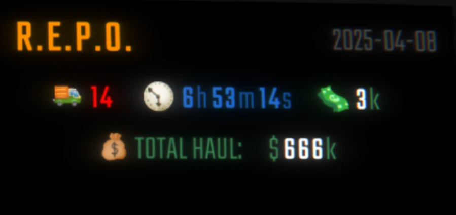 R.E.P.O. "Сохранение - 14 лвл, 6.5 часа"