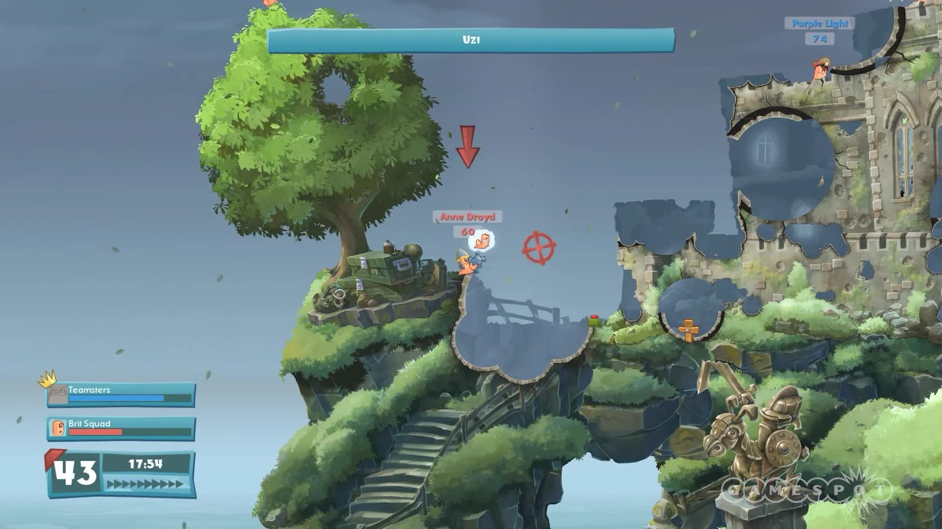 Worms W.M.D. "10 минут геймплея"