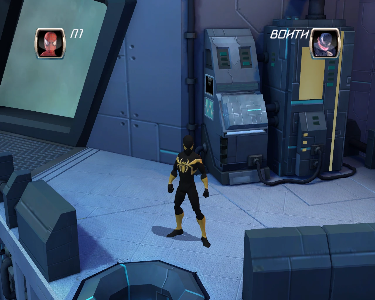 Spider-Man: Friend or Foe "Black Gold Iron Spider"