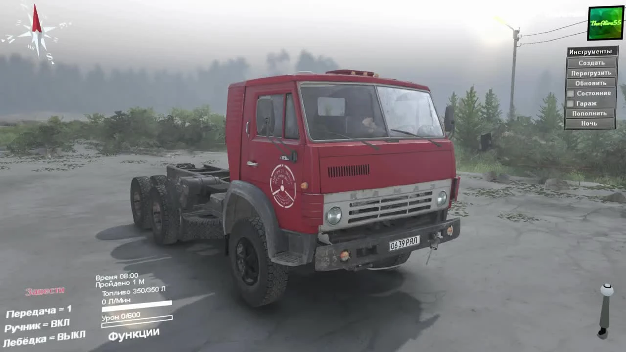 Spintires "КАМАЗ 5410"