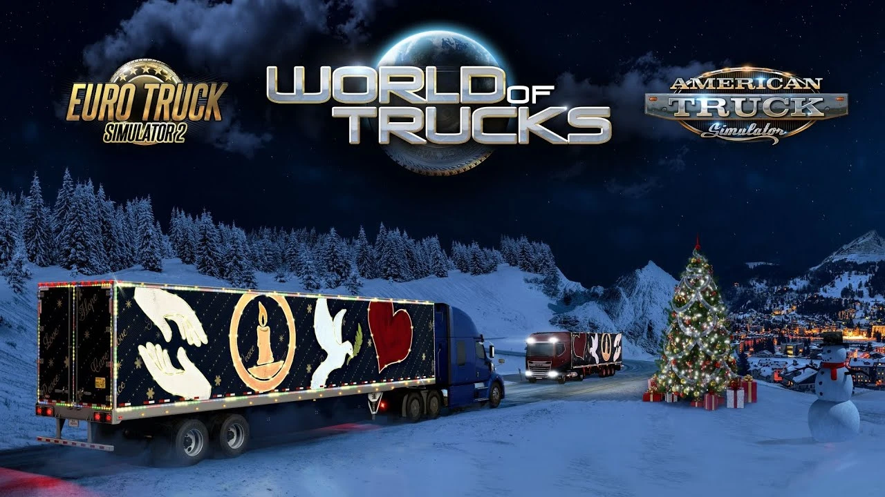 В Euro Truck Simulator 2 началось событие Рождественские размышления