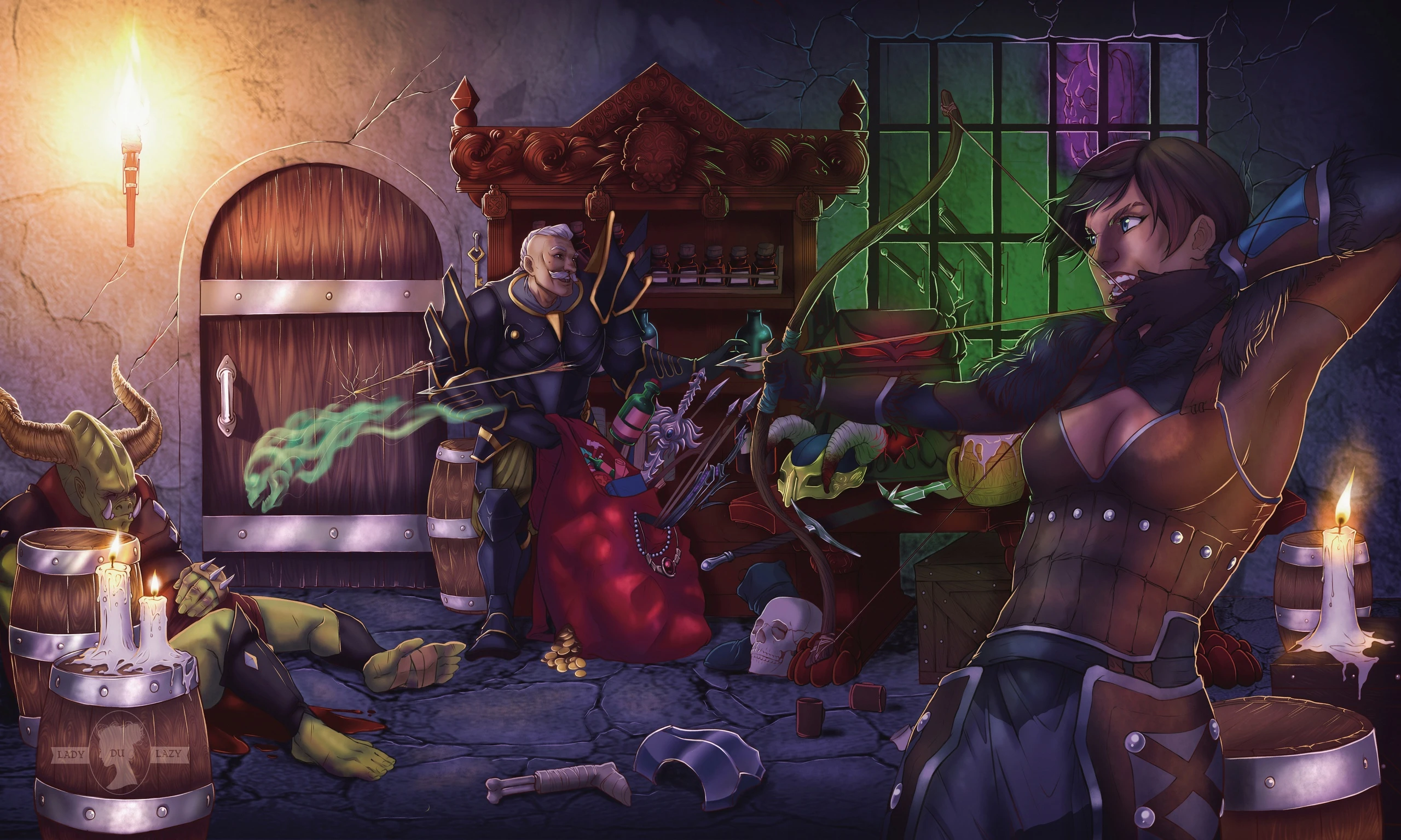 Типичная ситуация в дивинити