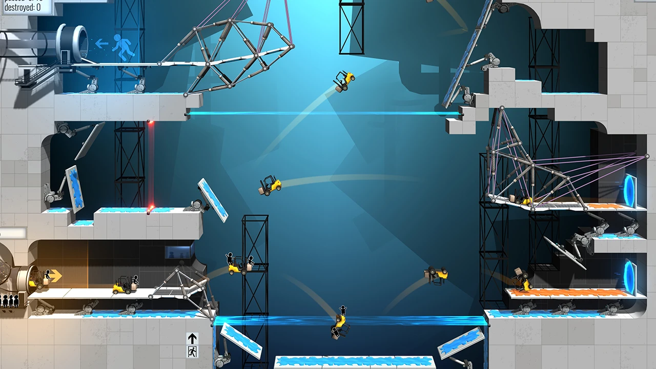 Головоломка Bridge Constructor Portal выйдет на консолях в конце месяца