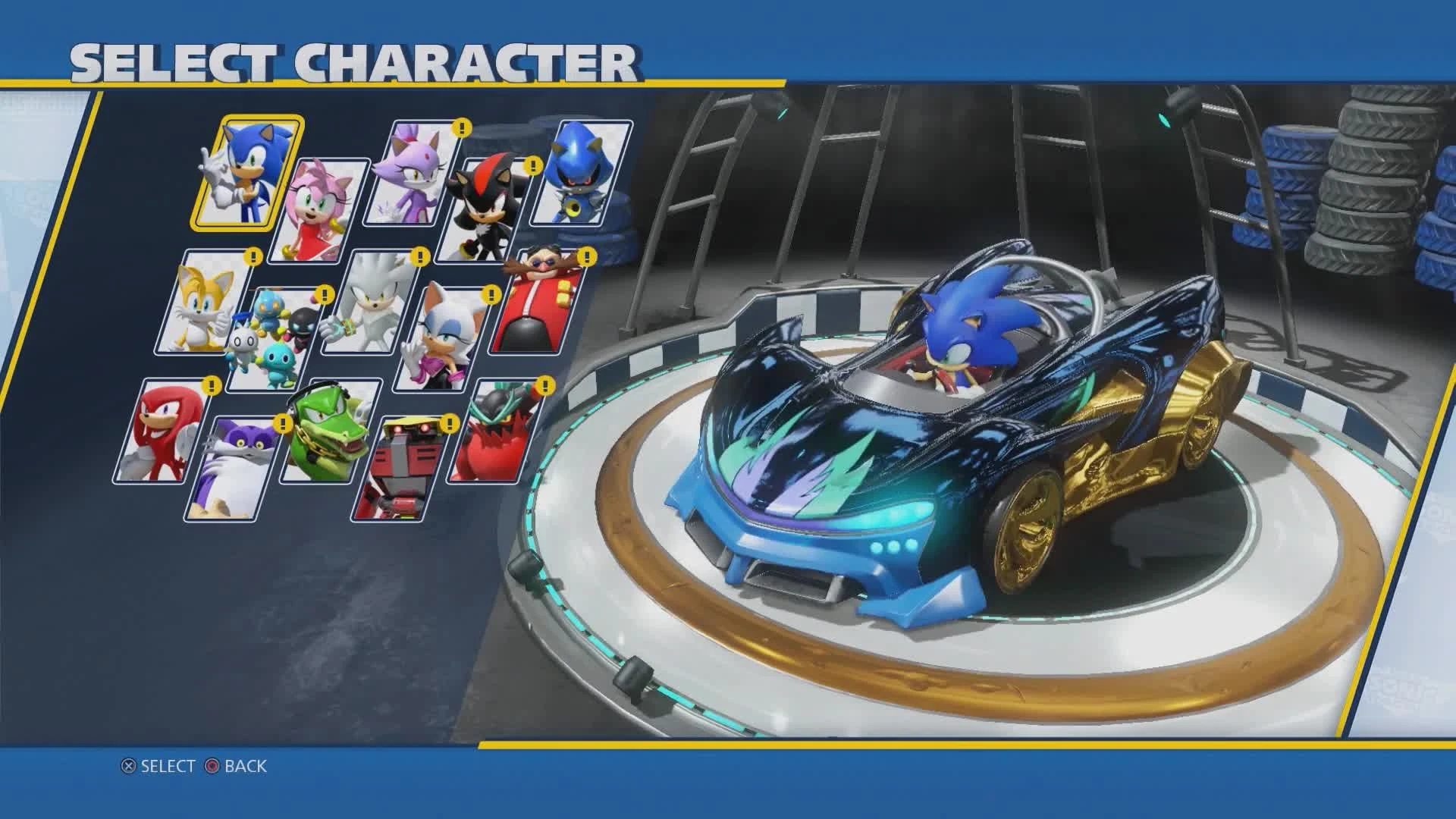 17 минут геймплея Team Sonic Racing