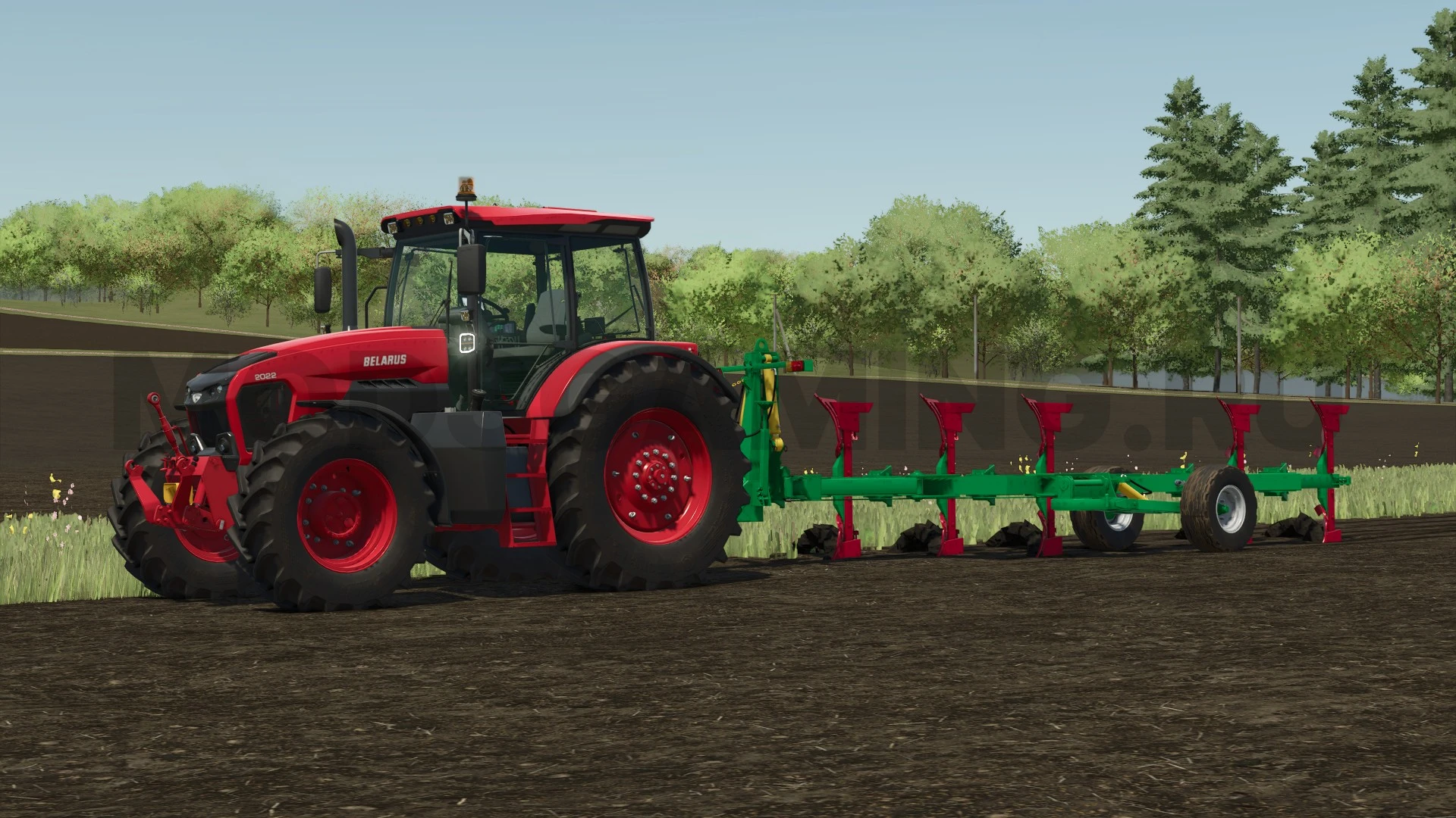 Farming Simulator 25 "Плуг ППО4+1" [v1.0.0.0]
