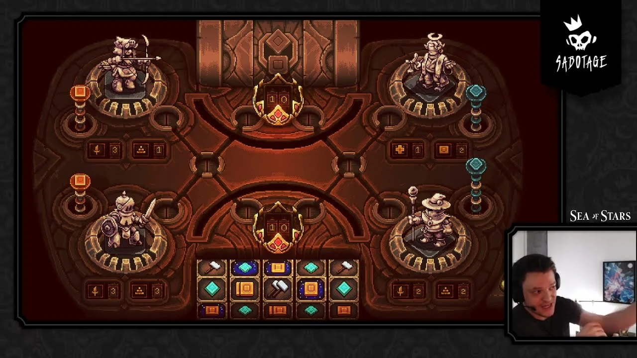 Авторы Sea of Stars показали мини-игру "Wheels"