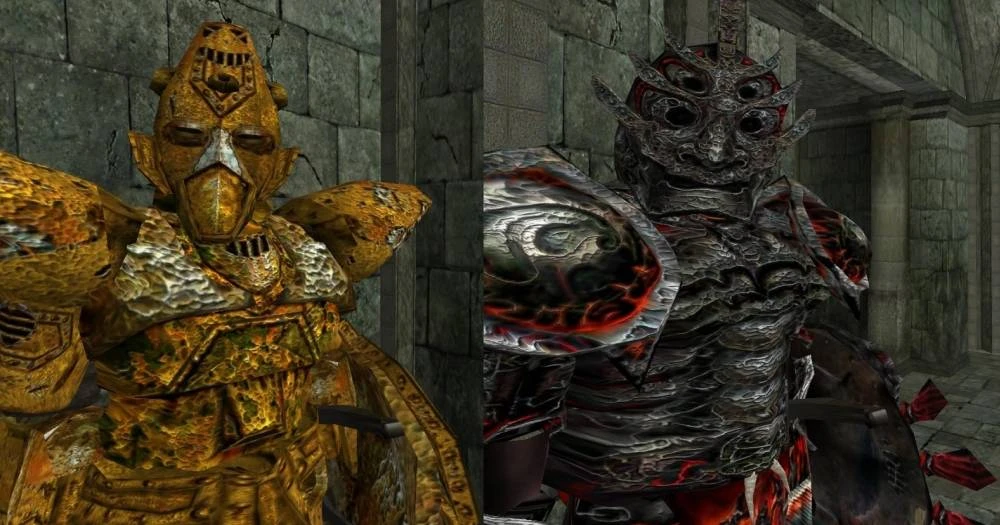 Morrowind "Текстуры брони Darknut's MW"