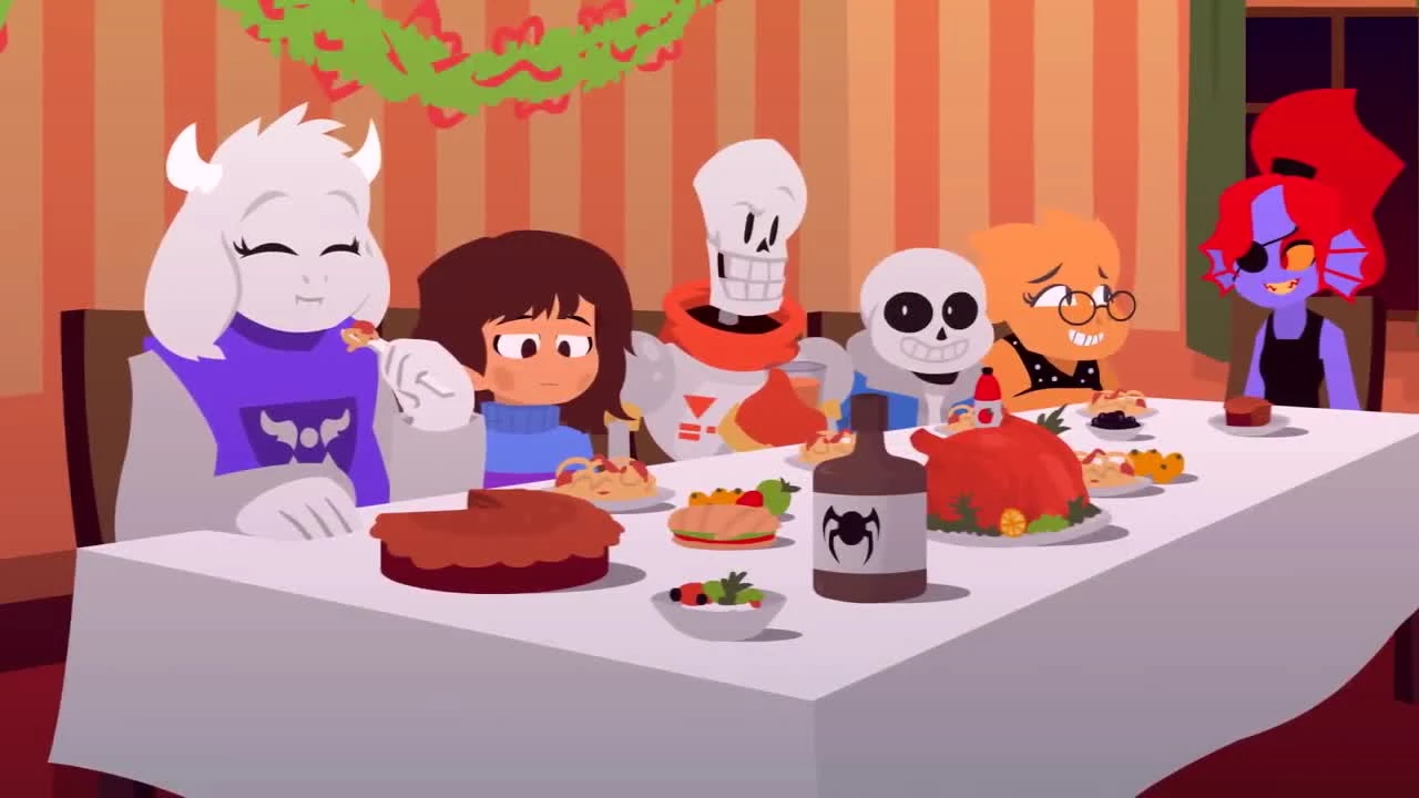 Новый Год - [Undertale Анимация]