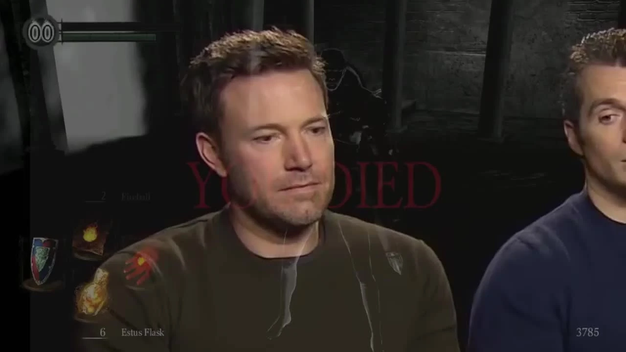 "Грустный Аффлек" помог прорекламировать Dark Souls 3