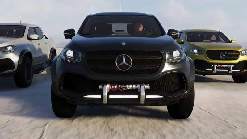 Mercedes-Benz X-Class в новом трейлере The Crew 2