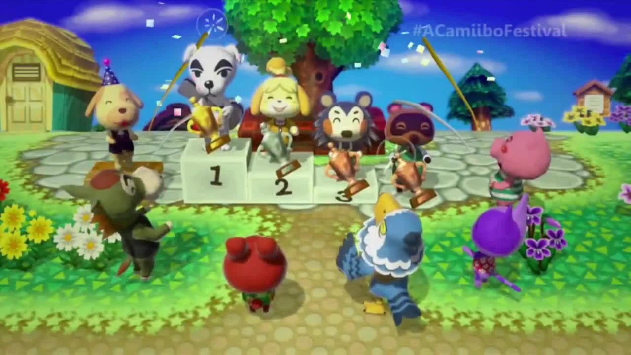 Animal Crossing Amiibo Festival "Трейлер с E3 2015"