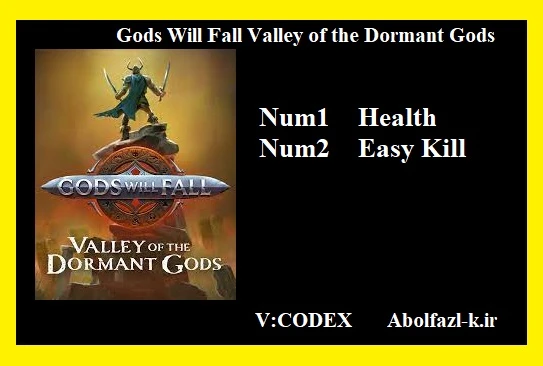 Gods Will Fall - Valley of the Dormant Gods: Трейнер/Trainer (+2) [CODEX] {Abolfazl.k}