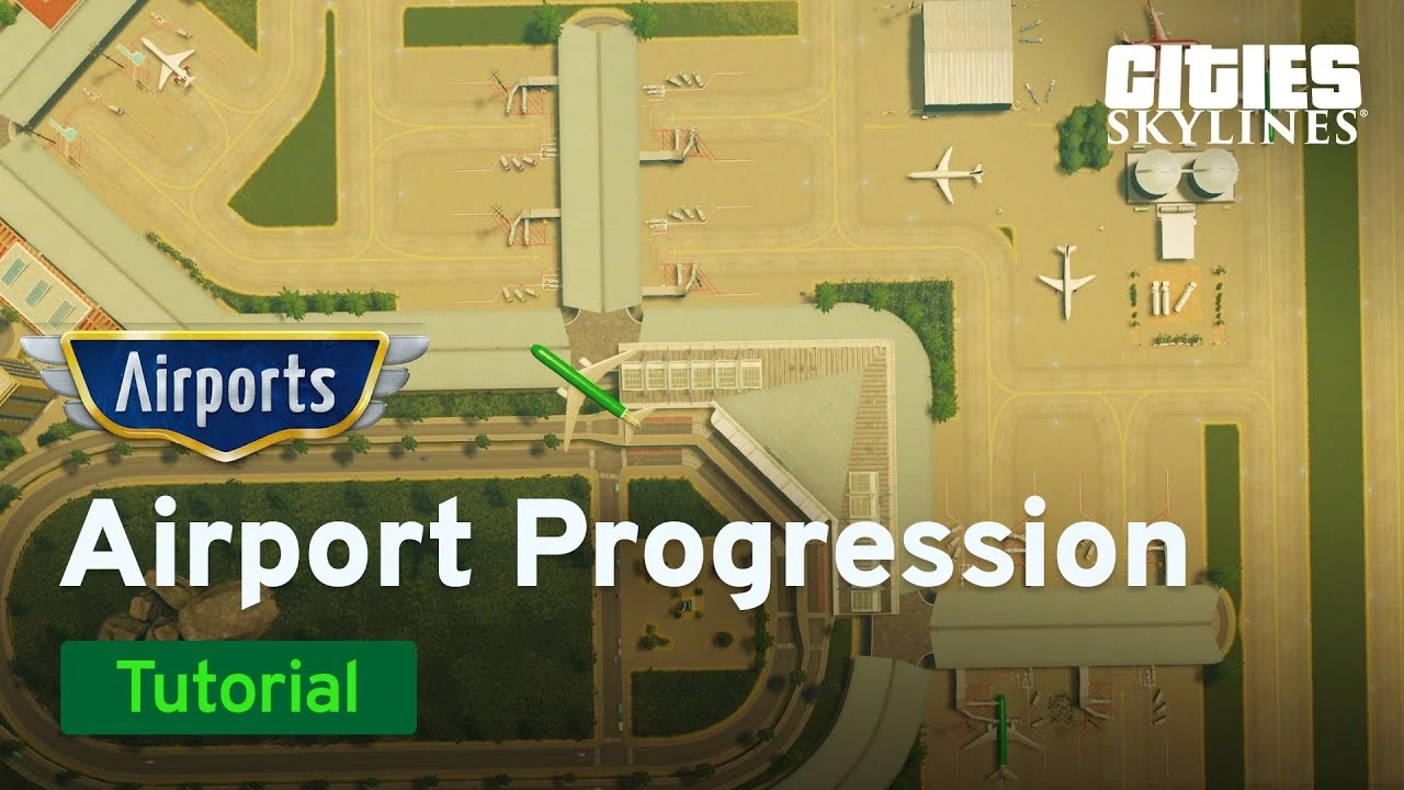 Новое видео Cities Skylines показывает прогрессию в DLC Airports