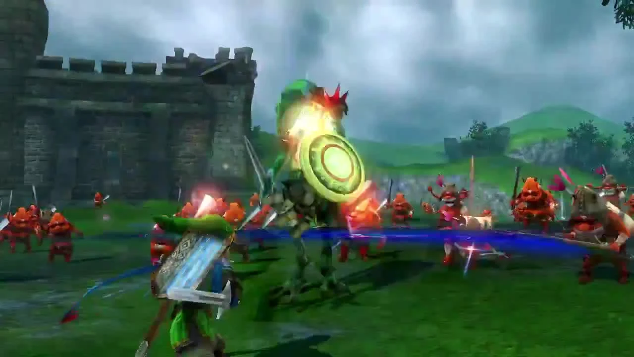 Zelda Hyrule Warriors "Link Trailer (Wii U)"